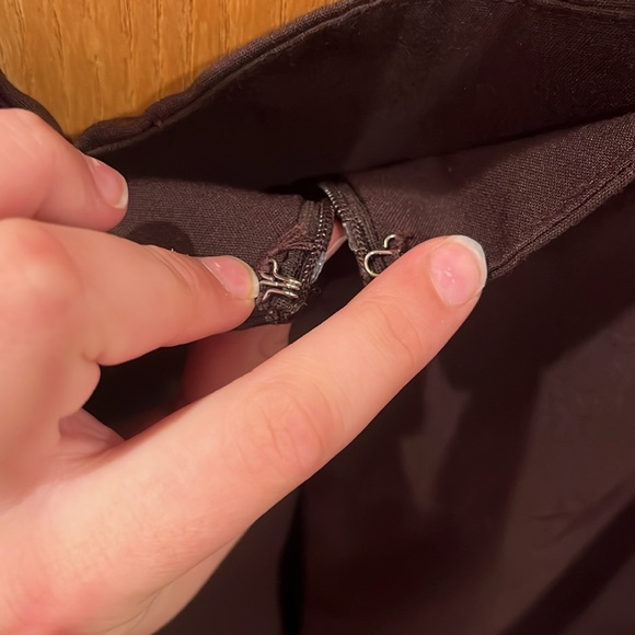 Worthington Women's 6 Pencil Skirt Brown - Picture 6 of 8